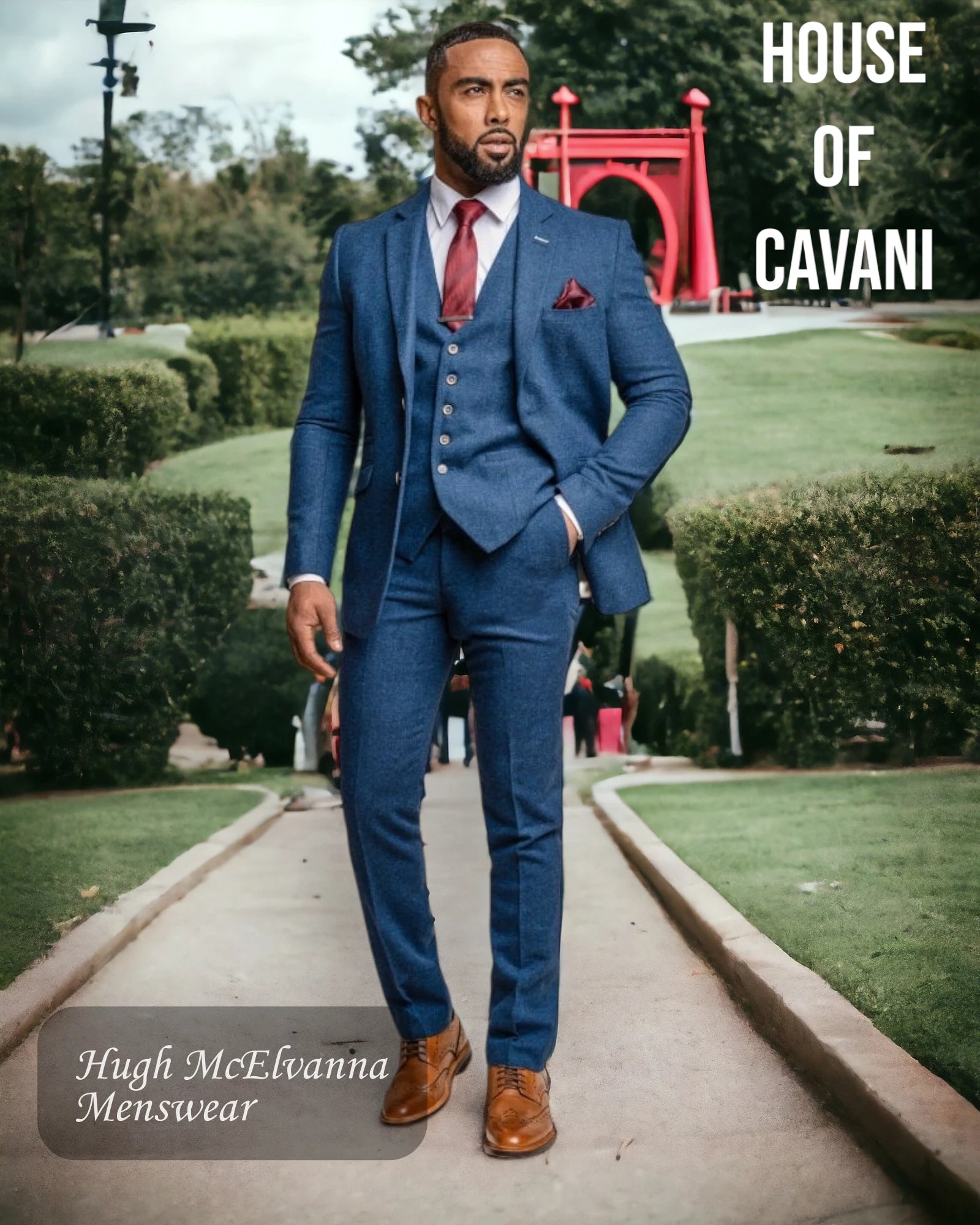 House Of Cavani ORSON Fashion 3Pc. Suit - Hugh McElvanna Menswear 