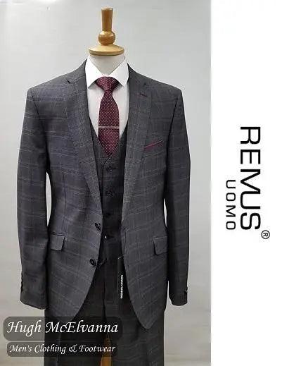 Remus Uomo Wool 3Pc. Suit Call No: 30758-07 Hugh McElvanna Menswear - Hugh McElvanna Menswear 