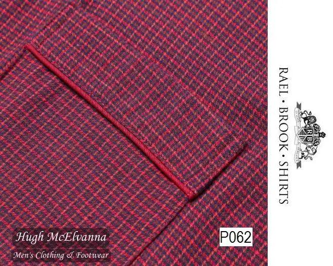 Standard Fit Check Brushed Cotton Pyjama Set by Rael Brook Style: P062 Hugh McElvanna Menswear